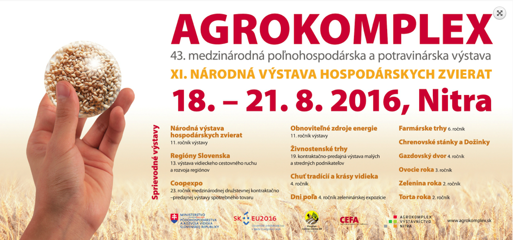 Agrokomplex Nitra 2016